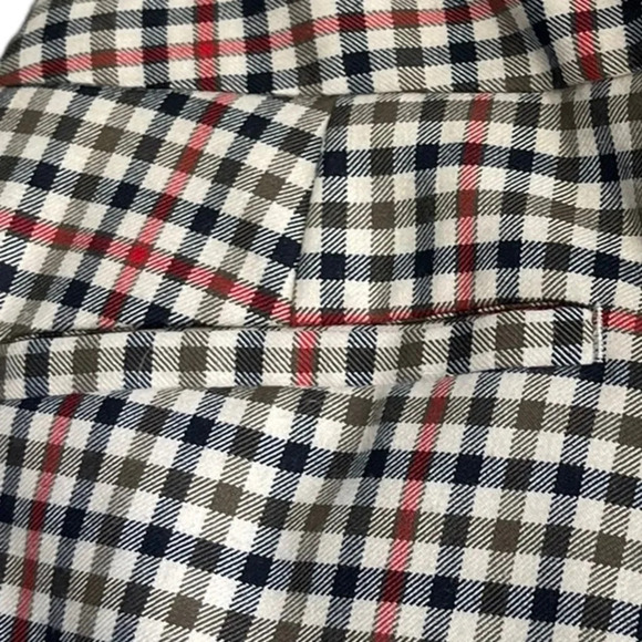 LIZ CLAIRBONE New York JACKIE Multi Checked Career Size 8 - Picture 9 of 12